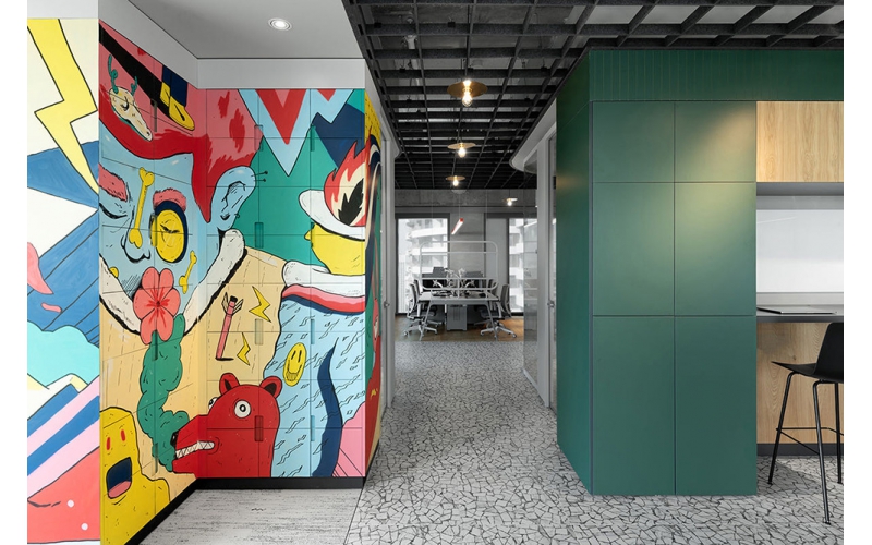 創(chuàng)新賦能 科技旅游公司Black Rabbit特拉維夫辦公設(shè)計(jì)欣賞 Black Rabbit Offices Tel Aviv By EN Studio